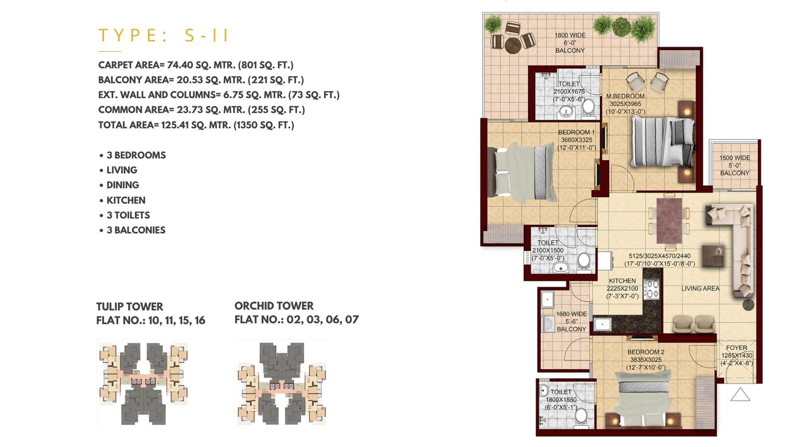 SKA Divya Towers